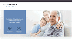 Desktop Screenshot of coherex.com